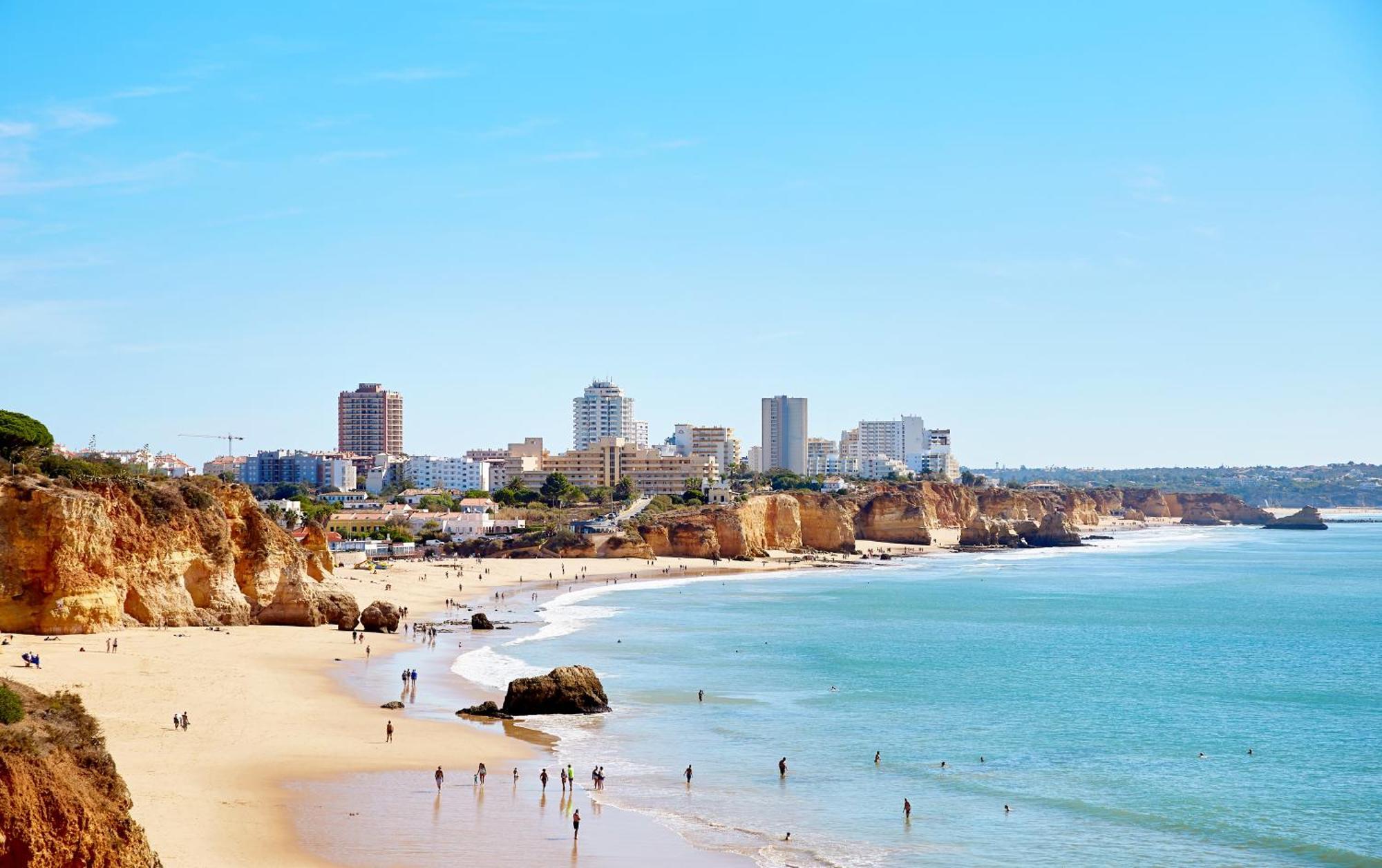 Bnb Homes Praia Da Rocha Beach Cozy Apartment 50 M Away From The Ocean ปอร์ติเมา ภายนอก รูปภาพ